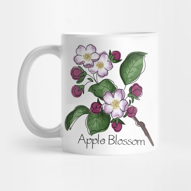 Apple Blossom by Slightly Unhinged